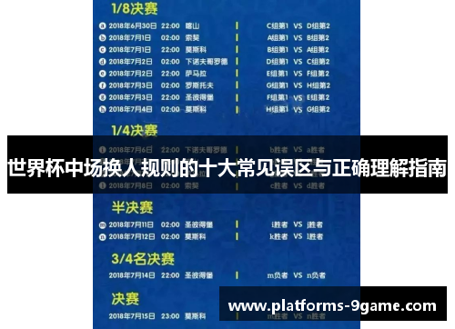 世界杯中场换人规则的十大常见误区与正确理解指南 世界杯中场换人规则的十大常见误区与正确理解指南